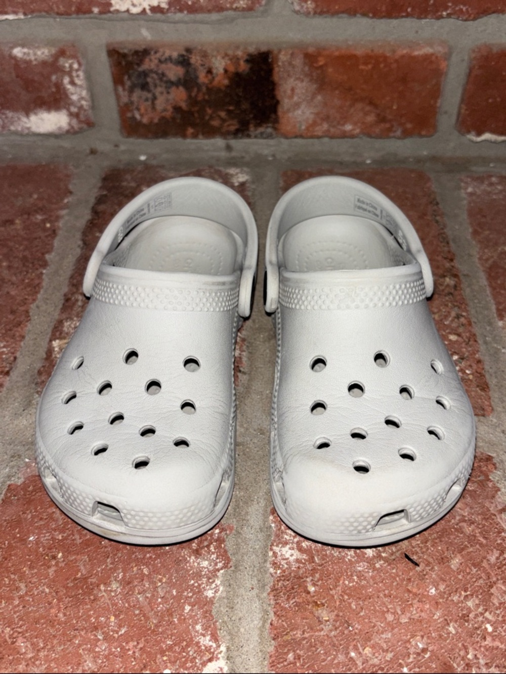 CROCS > Kids Classic Clog in Light Gray Size C 10 Summer Spring Slip-ons - Picture 2 of 7